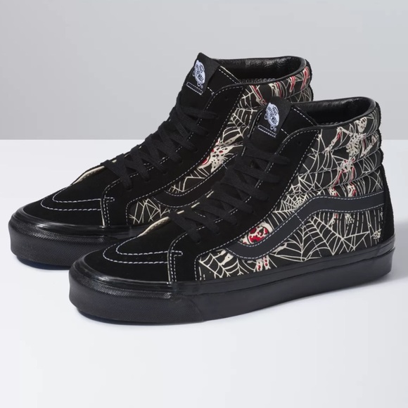 Vans Shoes - New W/ Box Vans Anaheim Sk8 Hi 38 DX Spider Web